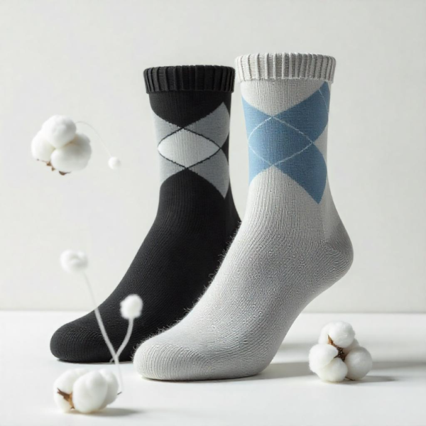 🧦 Premium Argyle Ankle Socks Combo – Soft, Stylish & All-Day Comfort
