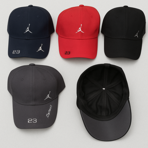 🔥 Premium Men's Summer Caps – Trendy Embroidered Baseball Cap | Adjustable Fit | Stylish Dailywear Cap | Casual & Sporty Look | Set of 1